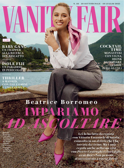 Byron Mollinedo shoots Beatrice Borromeo for Vanity Fair United